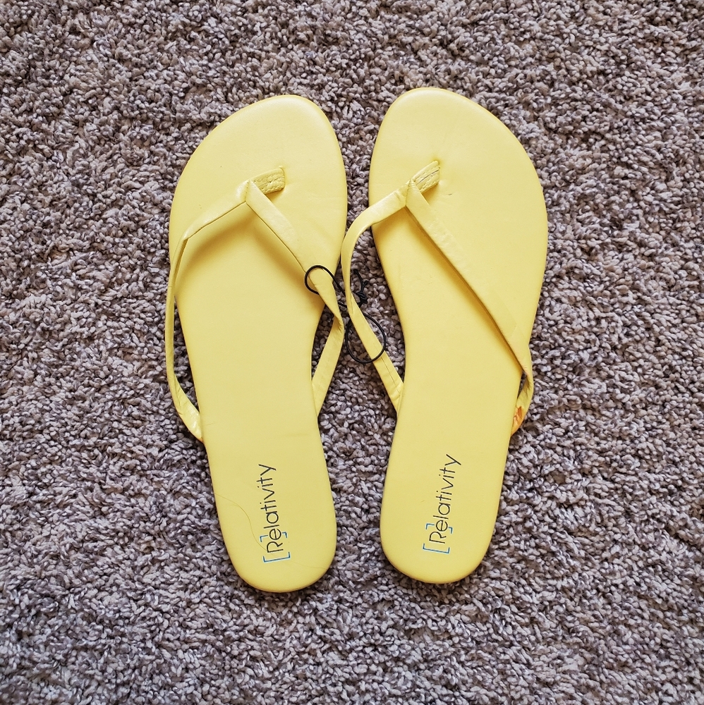 BRAND NEW Women's Relativity Flip Flops